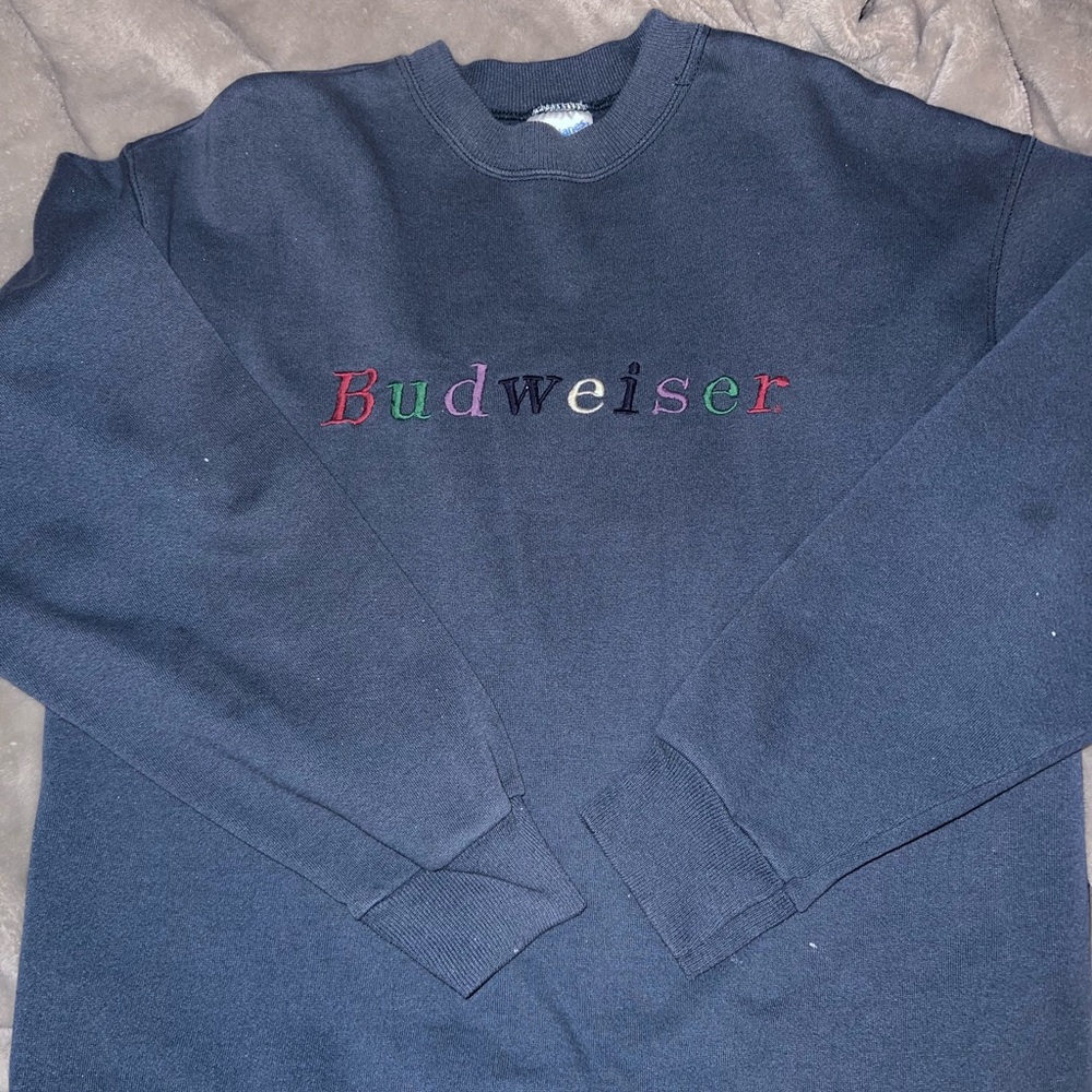 Vintage Budweiser crew neck